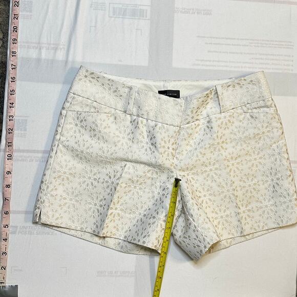 🌸 The Limited Cream Eyelet Lace Shorts – Size 4 - Picture 6 of 6